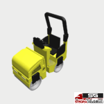 1:87 - 3D Druck Bausatz - Tandem Kompaktwalze