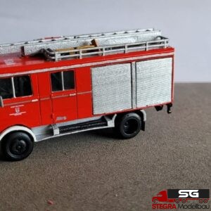 1:87 – 3D Druck Bausatz – LF 8 ähnlich Metz auf Mercedes LP 709 (Kabine gerade)