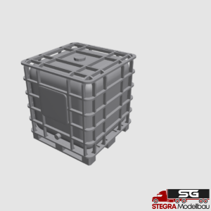 3D Druck – 1:87 – IBC Container – ganzes Modell