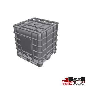 3D Druck – 1:87 – IBC Container – ganzes Modell