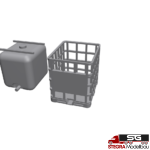 3D Druck - 1:87 - IBC Container - geteilt