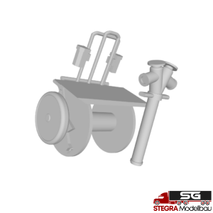 3D Druck – 1:87 – Feuerwehr Einmannhaspel Schlauch ähnlich Barth