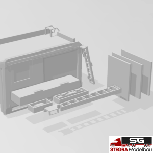187 – 3D Druck – Aufbau – ähnlich Rosenbauer CT für Mercedes Sprinter (5,5t)