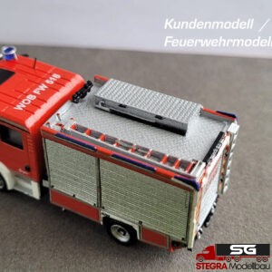 1:87 – 3D Druck – Bausatz, Aufbau MLF ähnlich Ziegler Alpas Radstand 3600