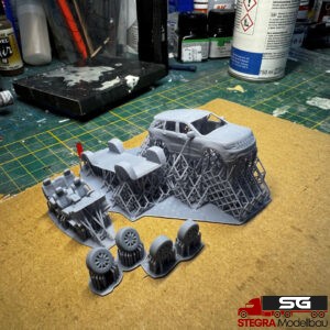 1:87 – 3D Druck Bausatz – ähnlich Jeep Grande Cherokee