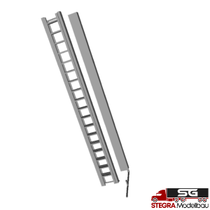 3D Druck – 1:87 – Dachbeladung Schiebleiter 3 teilig inkl. Entnahmevorrichtung