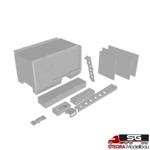 1:87 – 3D Druck – Aufbau – ähnlich Rosenbauer CL für Mercedes Sprinter (5,5t)