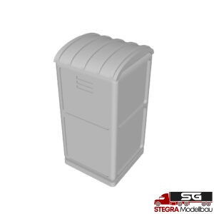 1:87 – 3D Druck – Mobiltoilette