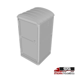 1:87 – 3D Druck – Mobiltoilette