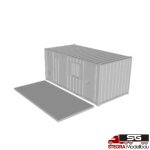 1:87 - 3D Druck - Bürocontainer
