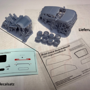 1:87 – 3D Druck – Bausatz ähnlich Skoda Kodiaq 2024