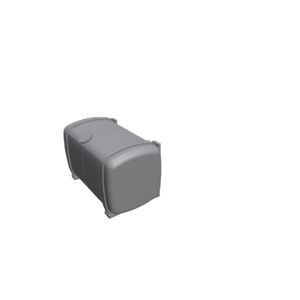 1:87 – 3D Druck – Treibstofftank LKW 14mm Länge