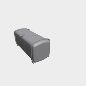 1:87 – 3D Druck – Treibstofftank LKW 20mm Länge