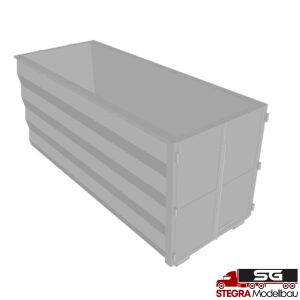 1:87 – 3D Druck – Abrollmulde hoch passend Herpa