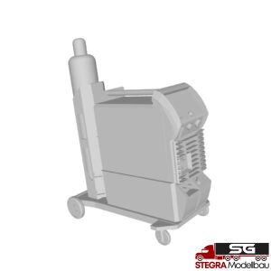 1:87 – 3D Druck – modernes Schweißgerät ähnlich Fronius TPSi