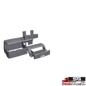 1:87 – 3D Druck – Fahrerhaus Steyr (MAN) L 2000 / S28 mit Verglasung