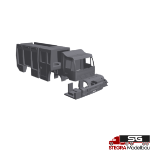 1:87 – 3D Druck – Feuerwehr Fahrzeugaufbau Lohr Magirus RLF/TLF mit MAN/Steyr Fahrerhaus