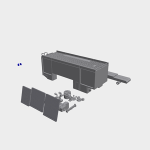1:87 – 3D Druck – Aufbau – ähnlich Gimaex GTLF Feuerwehr Stuttgart