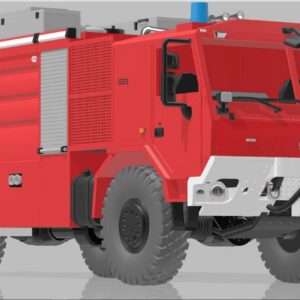 1:87 – 3D Druck – Bausatz ähnlich Tatra Force T815-7 4×4 Waldbrand Rosenbauer