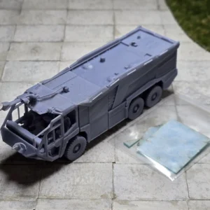 1:87 – 3D Druck -Flugfeldlöschfahrzeug Ziegler Z6 mit Monitor