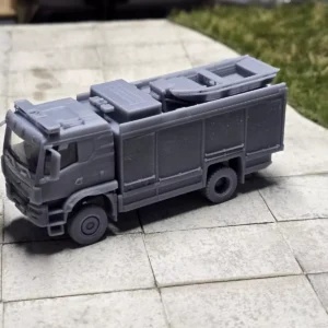 1:87 – 3D Druck – Bausatz Magirus Rüstwagen mit Boot MAN TGS TN