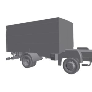 1:87 – 3D Druck – ähnlich Gerätewagen Logistik MAN TGM Feuerwehr Frankfurt