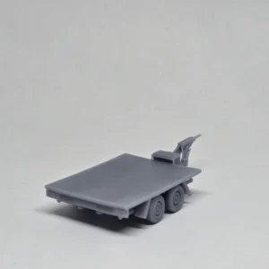 1:87 – 3D Druck – Bausatz Tandemanhänger 10 Fuß Container – passend für Unimog KATS