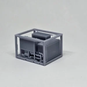 1:87 – 3D Druck – Bausatz 10ft Modulcontainer Waldbrand- passend für Unimog KATS