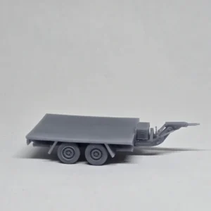 1:87 – 3D Druck – Bausatz Tandemanhänger 10 Fuß Container – passend für Unimog KATS