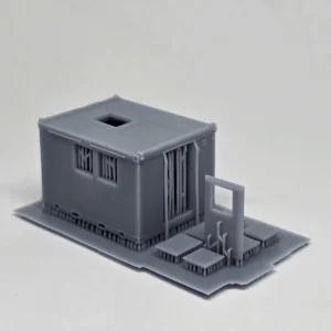 1:87 – 3D Druck – Bausatz 10ft Modulcontainer Evakuierung – passend für Unimog KATS