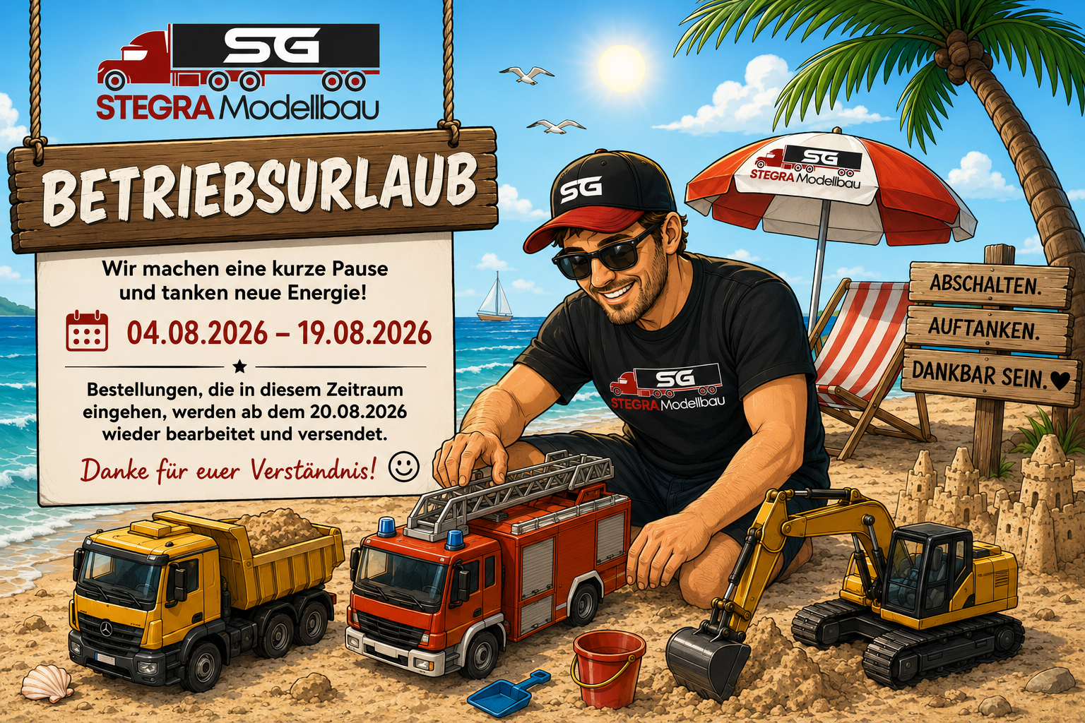Mehr über den Artikel erfahren Betriebsurlaub